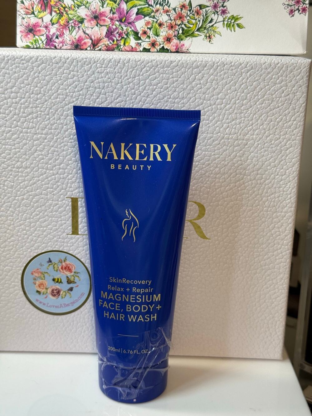 Nakery Beauty SkinRecovery Relax & Repair Body Balm w Melatonin & Magnesium-NEW